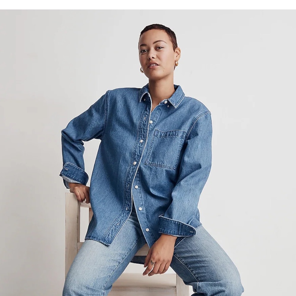 Madewell Denim Button Down Shirt